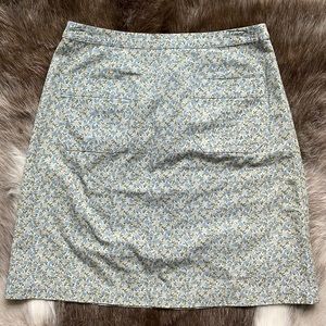 J. Crew granny chic floral skirt